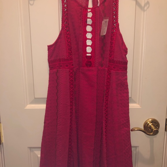 Free People Wherever You Go crotchet mini dress - Picture 2 of 3